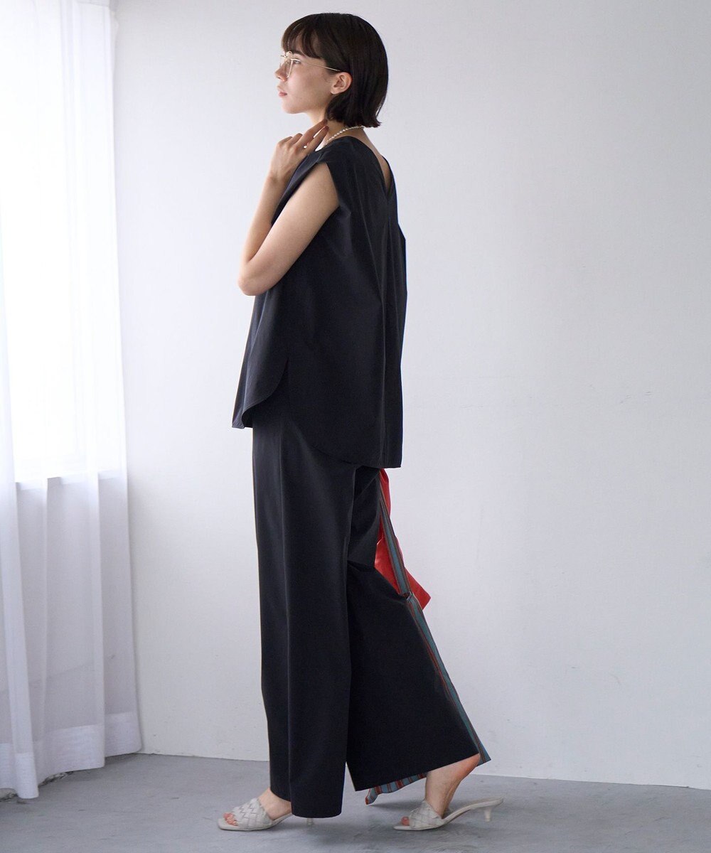 UNFILO FINE MOVE コクーンブラウス 