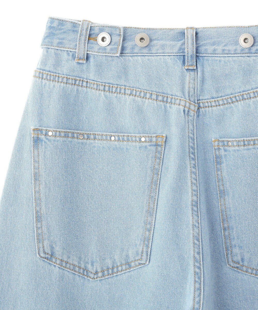 earth music&ecology スタッズデニムパンツ 