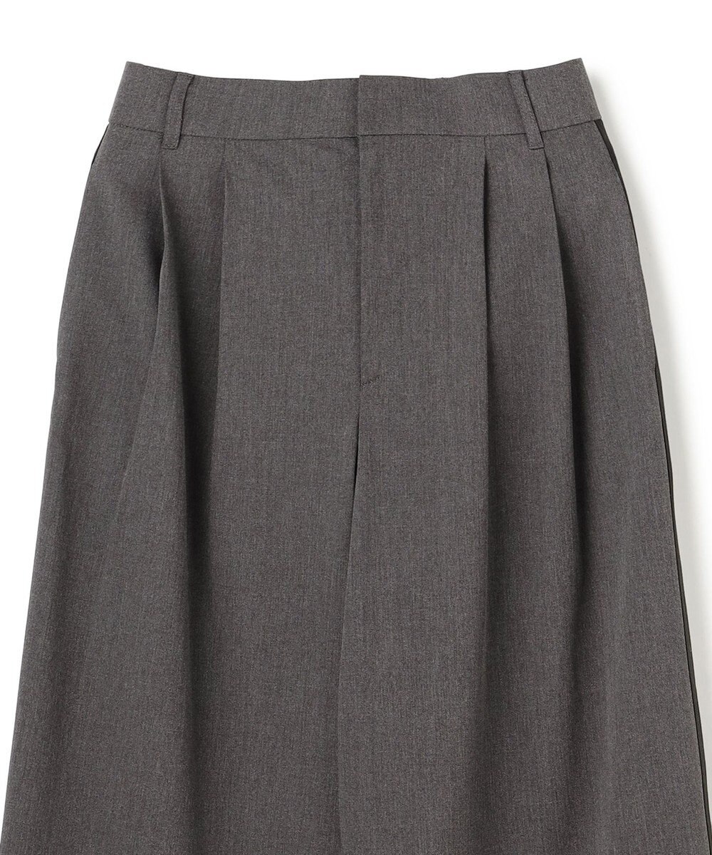 UNFILO 【セットアップ着用可】マイビューティ 側章ワイドパンツ 