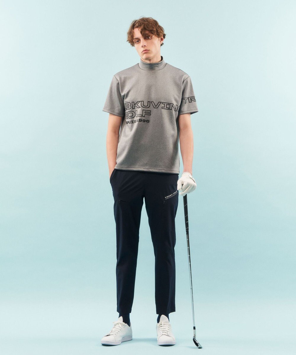 23区GOLF 【MEN】【UVカット・吸水速乾】グラフィック モックネックシャツ 