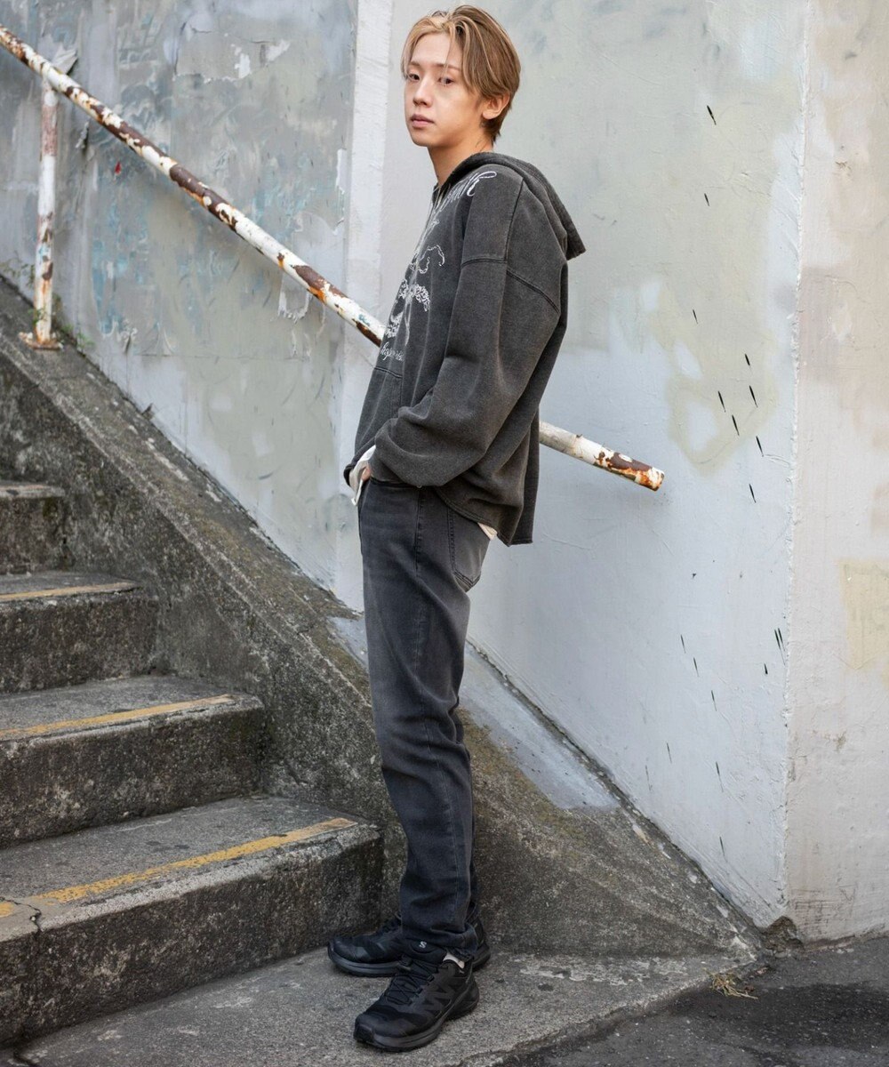 WEGO スリムフィットデニムパンツ 