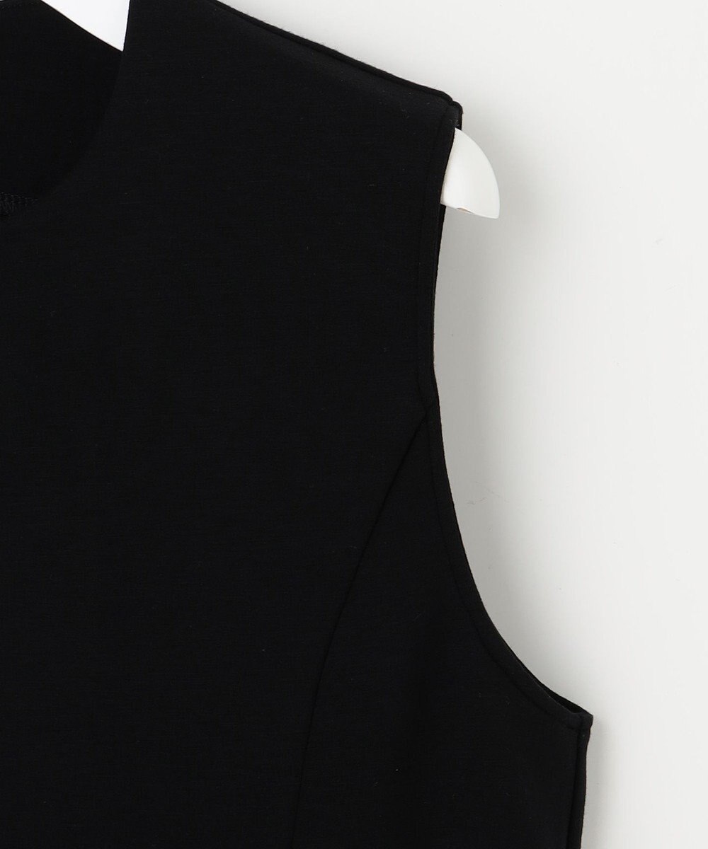 Feroux 【洗える】ペプラム ダンボールジレ 