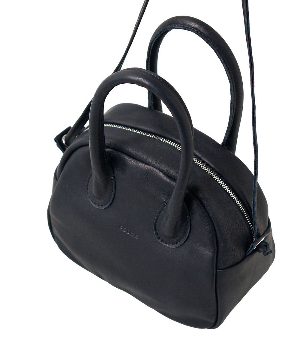 FOLNA RD ソフトレザー2WAYアールボストンバッグ 