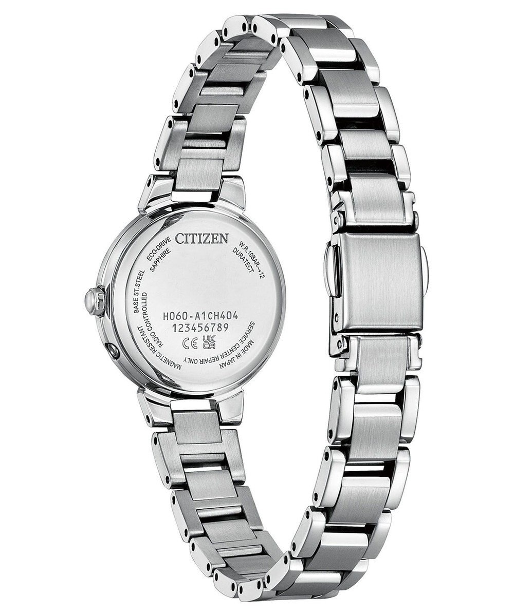 CITIZEN 【xC ロングセラーシリーズ】上品なブラックカラーの電波時計 