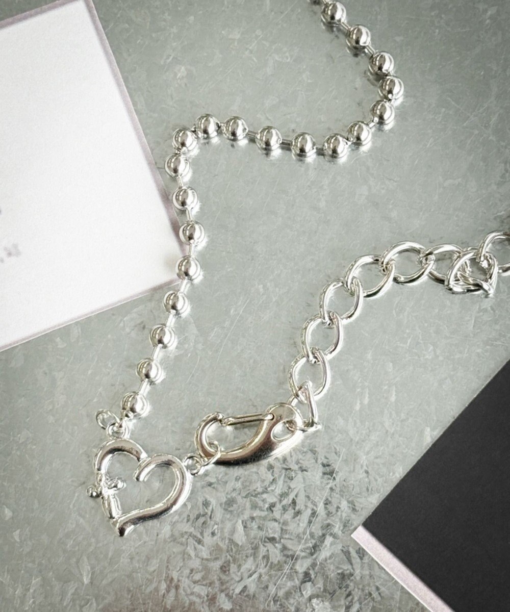 WEGO Lカラビナモチーフネックレス 