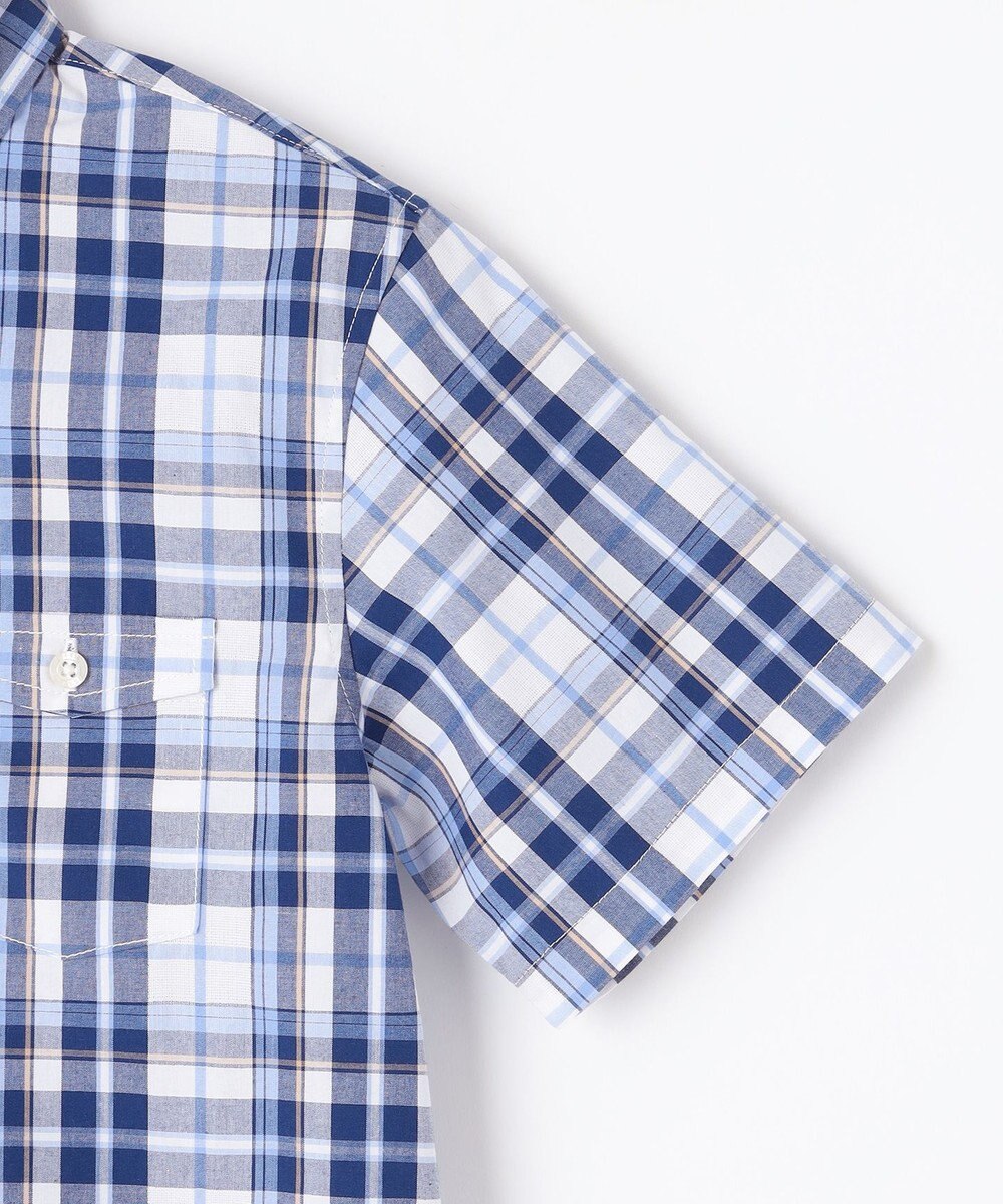 J.PRESS KIDS 【140-170cm】ロゴプリント チェックシャツ 