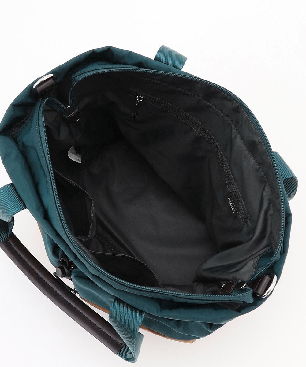 Y'SACCS ドローストリング コンビカラー2WAYトート 