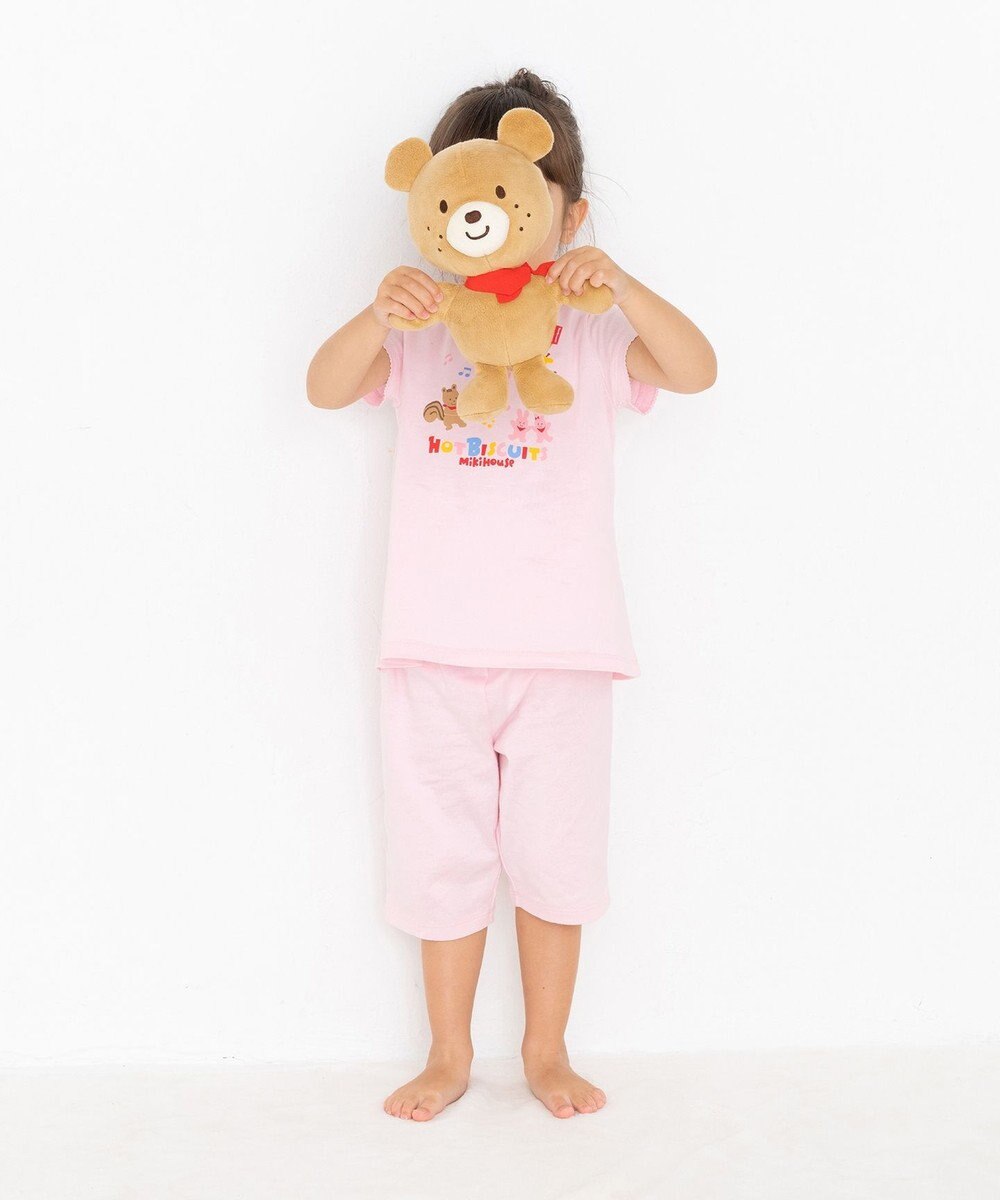 MIKI HOUSE HOT BISCUITS 【80-120cm】 キャビット ルームウェア 上下セット 