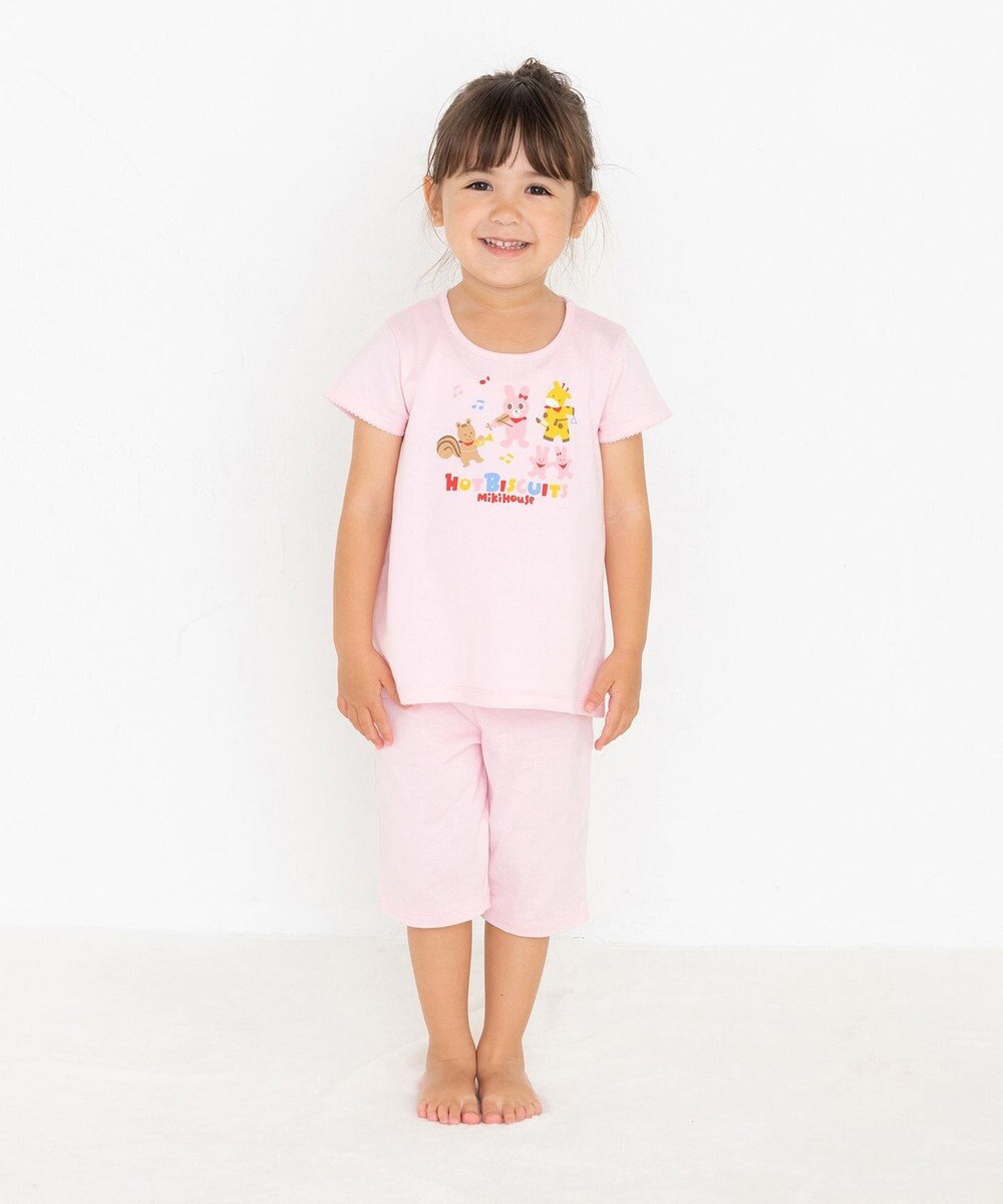 MIKI HOUSE HOT BISCUITS 【80-120cm】 キャビット ルームウェア 上下セット 