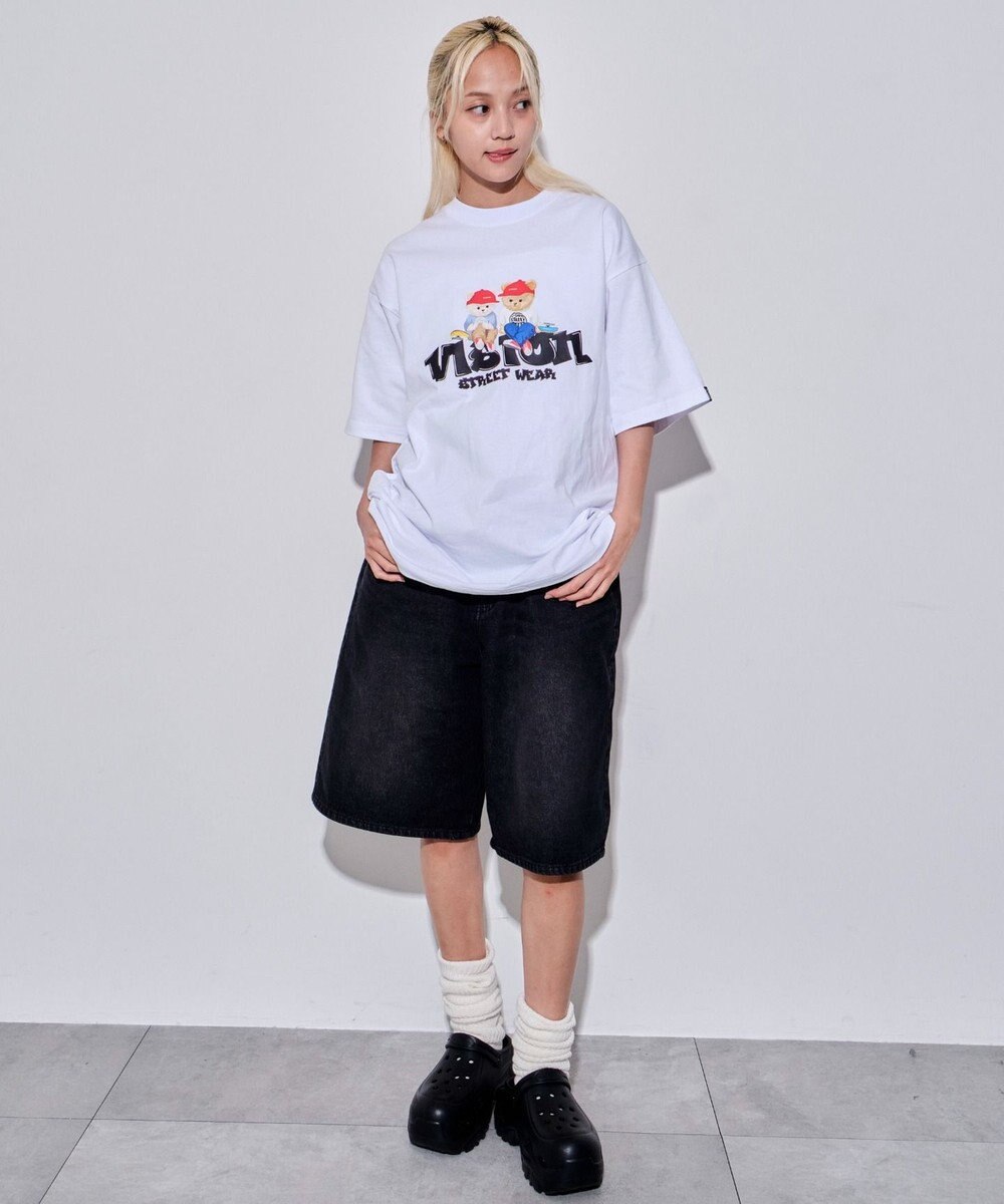 WEGO 【ユニセックス着用ITEM/MLサイズ展開】別注VISIONベアグラフィックT（SS） 