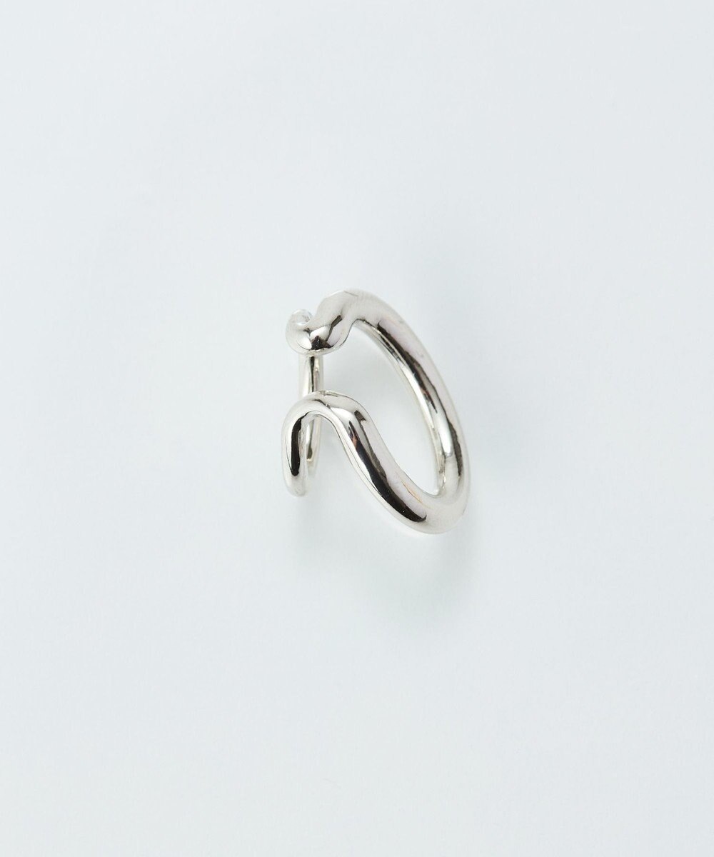 Phoebe 【金属アレルギー対応】ダブルシャインイヤーカフ　シルバー/ニッケルフリー 