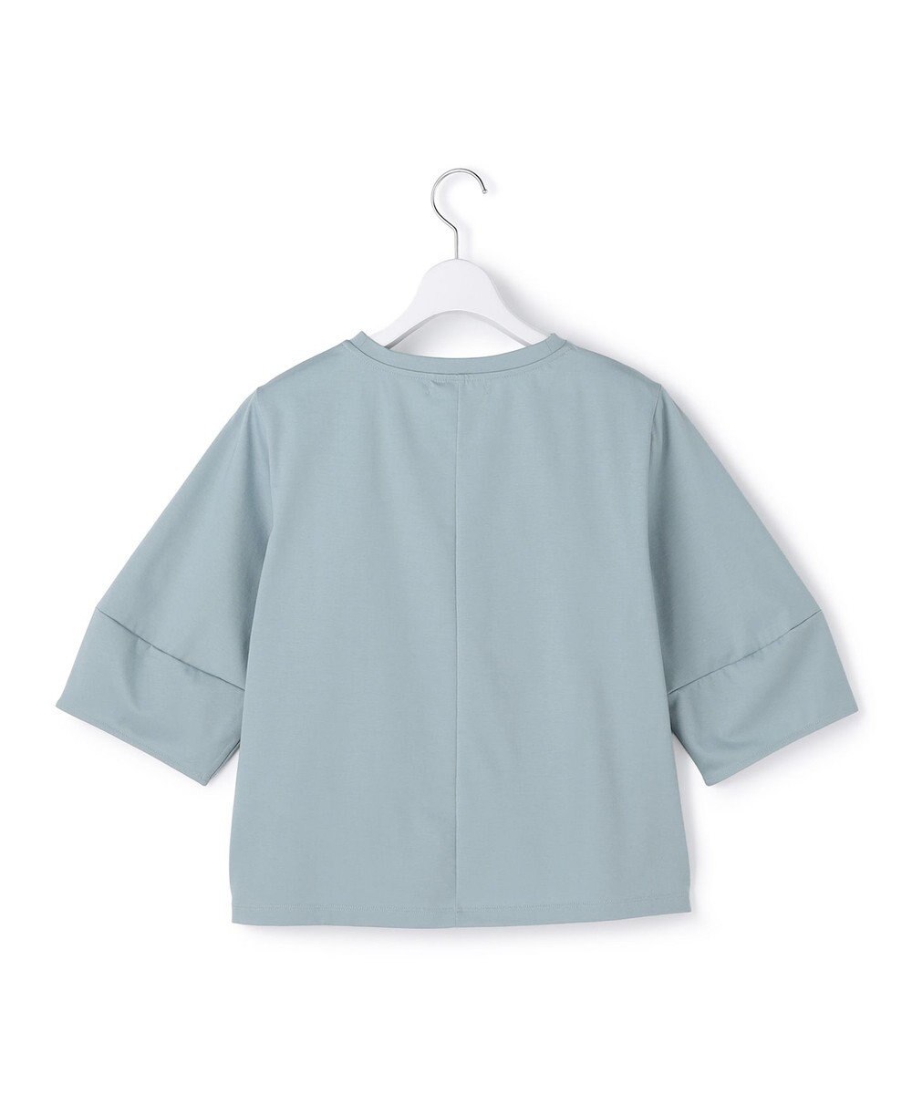 ICB L シャツジーナプレーディング ランタンスリーブカットソー 