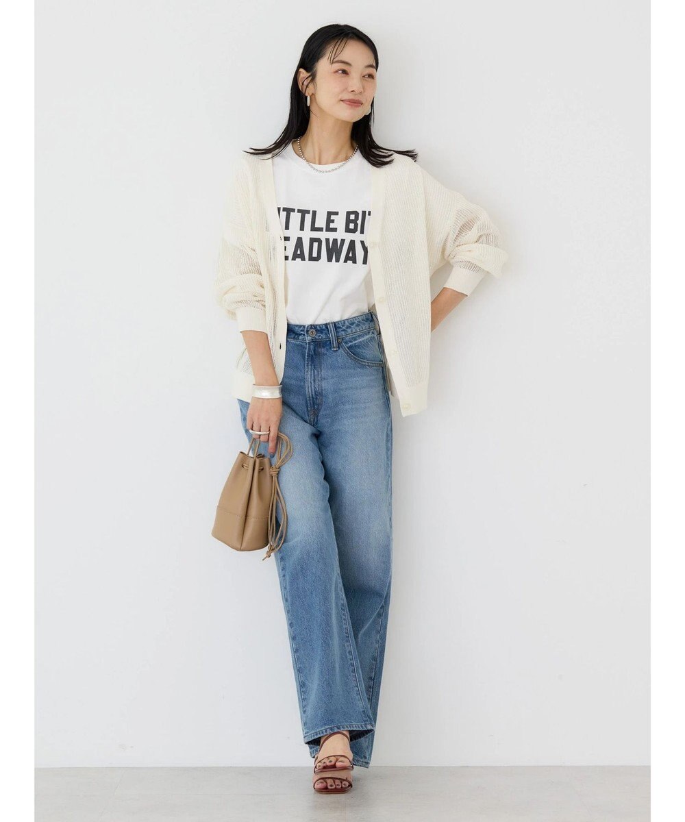 AMERICAN HOLIC メッシュＶネックニットカーディガン 