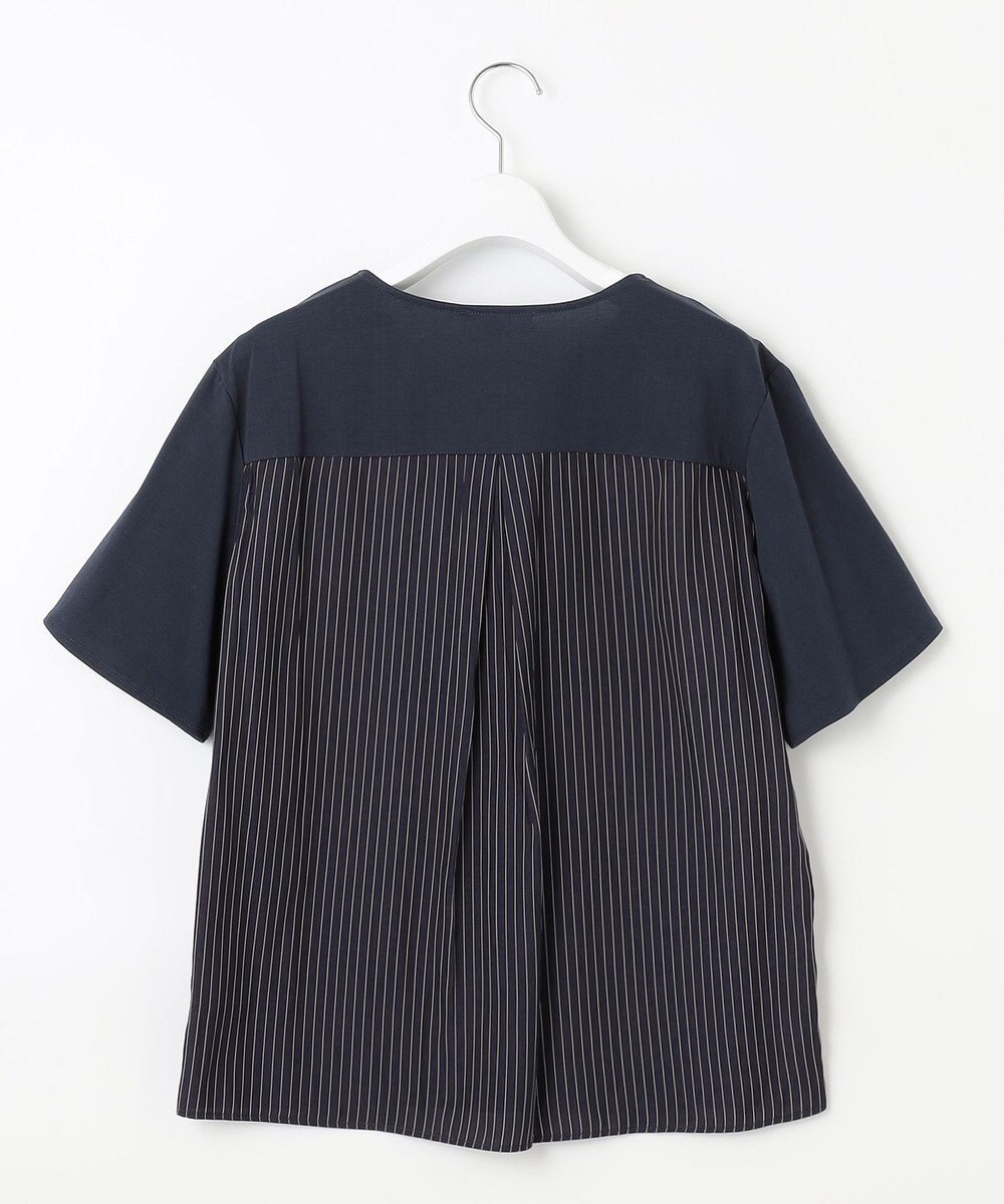 J.PRESS LADIES 【WEB限定カラーあり・吸水速乾・イージーケア】ブロッキングジャージー カットソー 