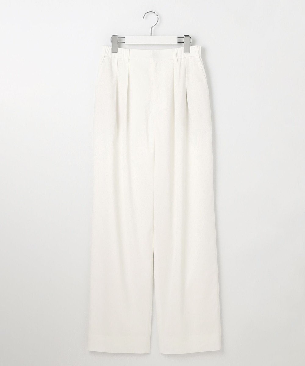 自由区 L 【セットアップ対応・洗える】LIPストレッチワイドストレート パンツ 