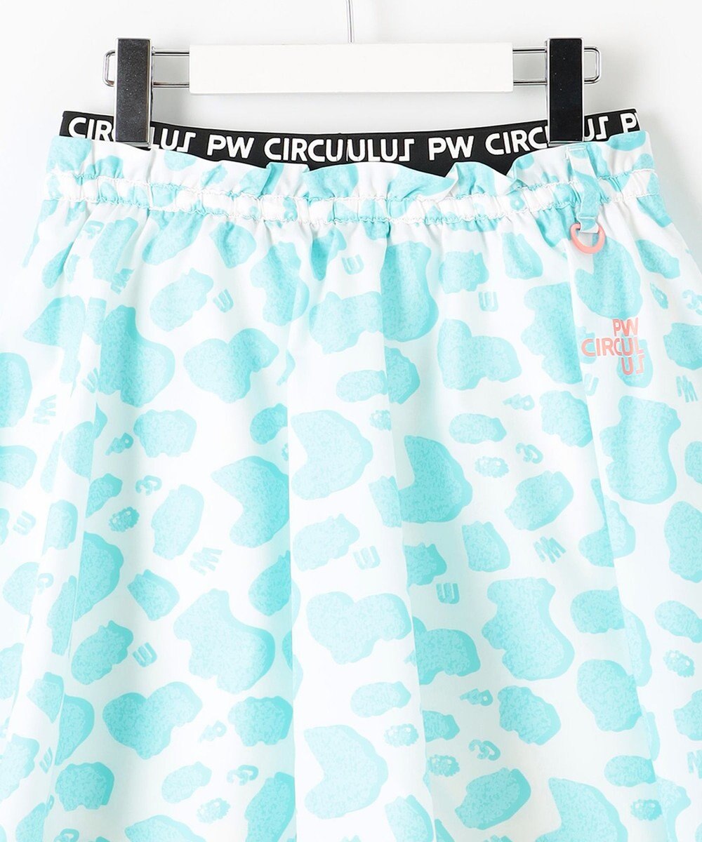 PW CIRCULUS 【ペチパンツ付】【WOMEN】アニマルドットフレアスカート ゴルフウェア レディース 