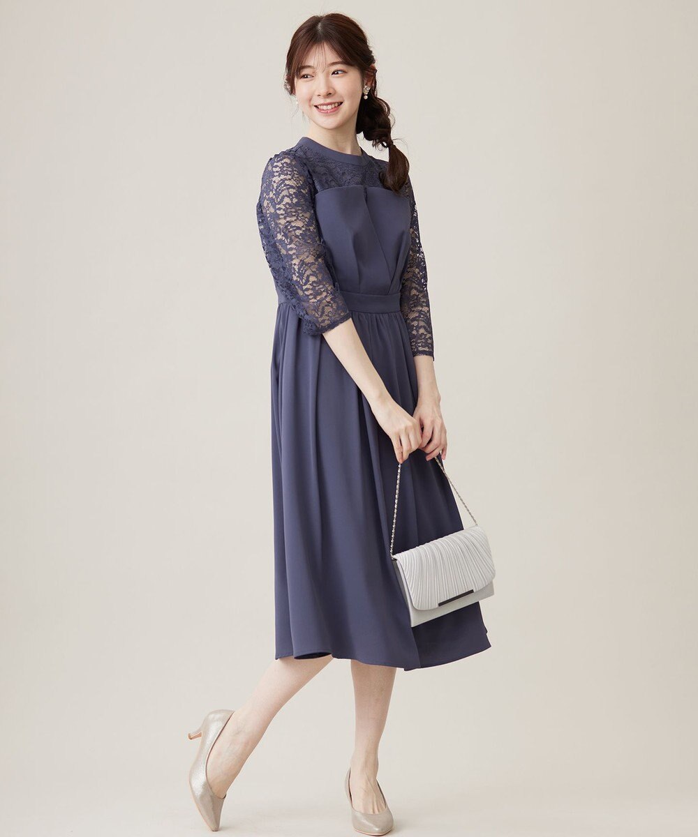 ANY SIS 【洗える】ビスチェディテール ドレス 