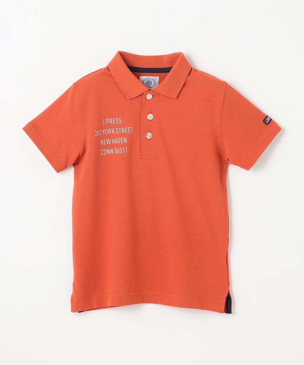 J.PRESS KIDS 【100-130cm】T/C ライト カノコ 半袖ポロシャツ 