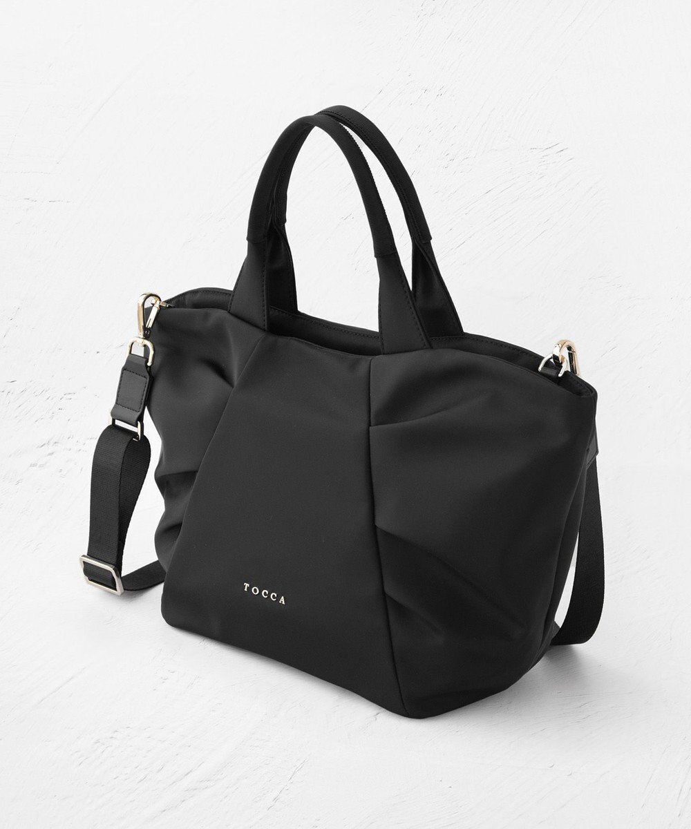 TOCCA 【八木アリサさん着用】RIBBON KNOT NYLONBAG ナイロントートバッグ 