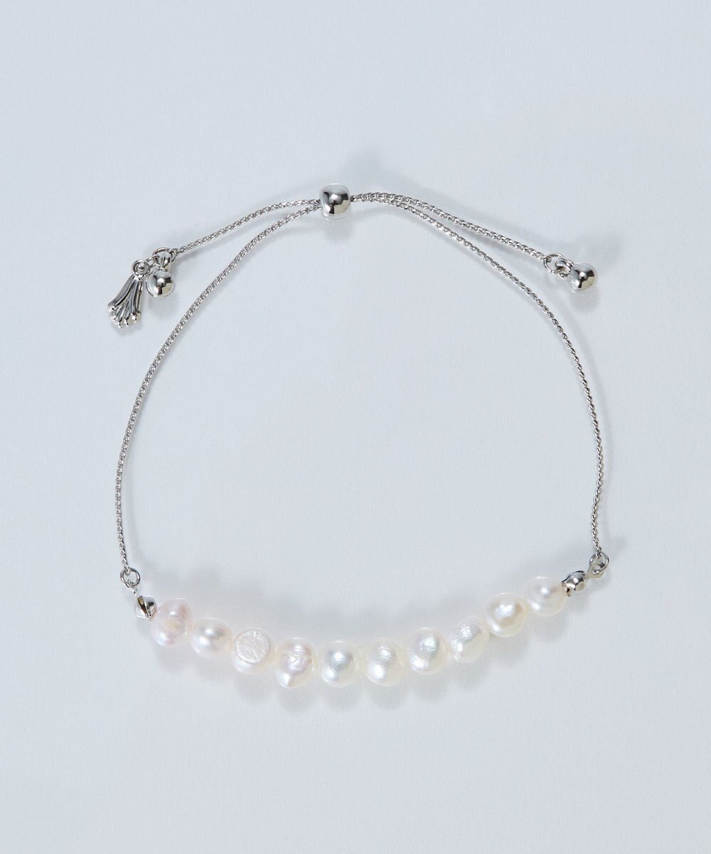 Phoebe フレッシュウォーターパールブレスレット　シルバー/淡水パール 