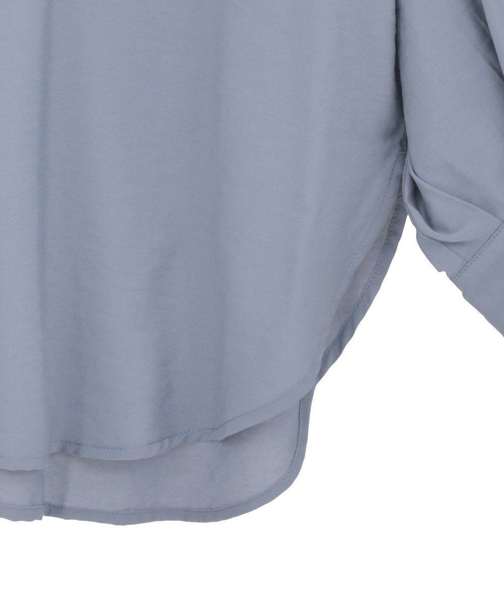 AMERICAN HOLIC シアーバックギャザーリボンシャツ 