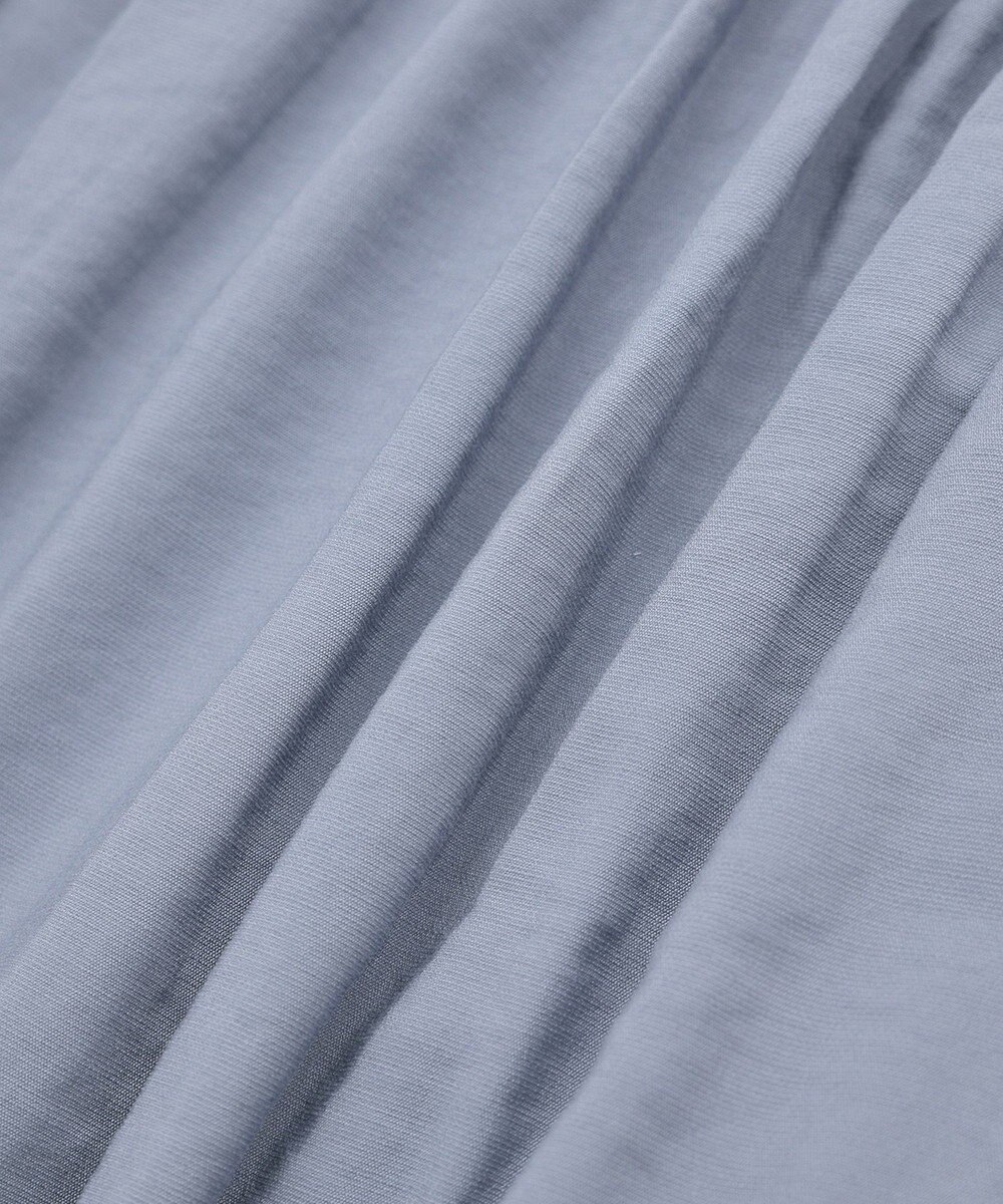 AMERICAN HOLIC シアーバックギャザーリボンシャツ 