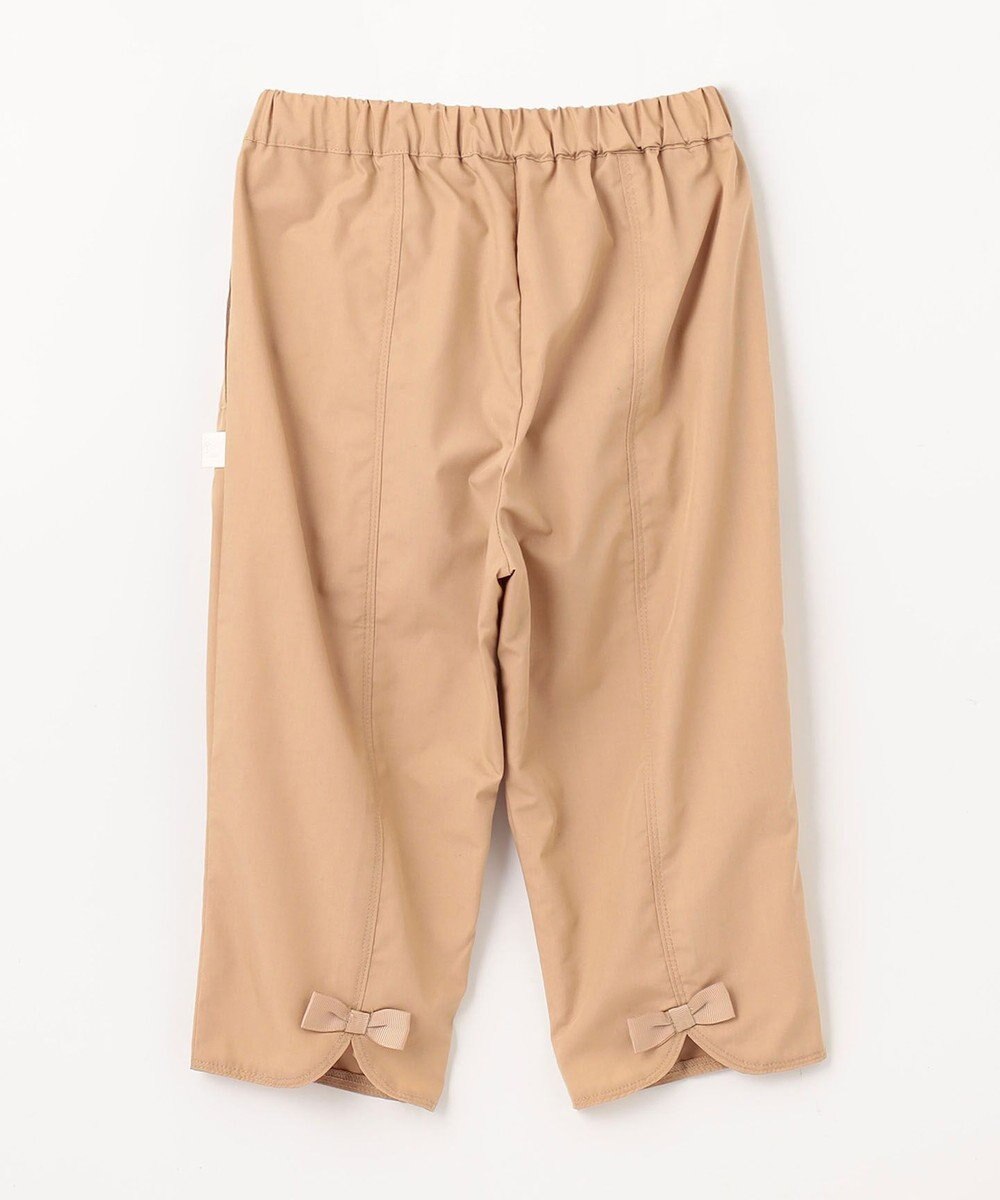 組曲 KIDS 【110-140㎝】バックリボンクロップド パンツ 