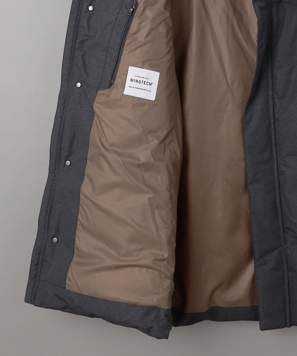 GOTAIRIKU 【仕事で着用可】MINOTECH メランジラミネート ダウンコート(23年モデル) 