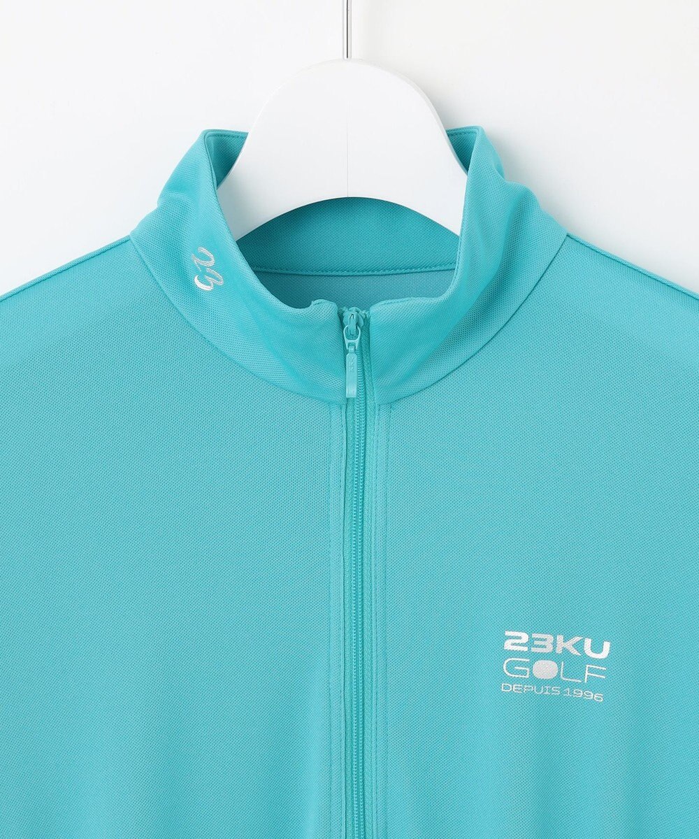 23区GOLF 【WOMEN】【接触冷感・UVケア・吸水速乾】アイス柄 切替ワンピース 