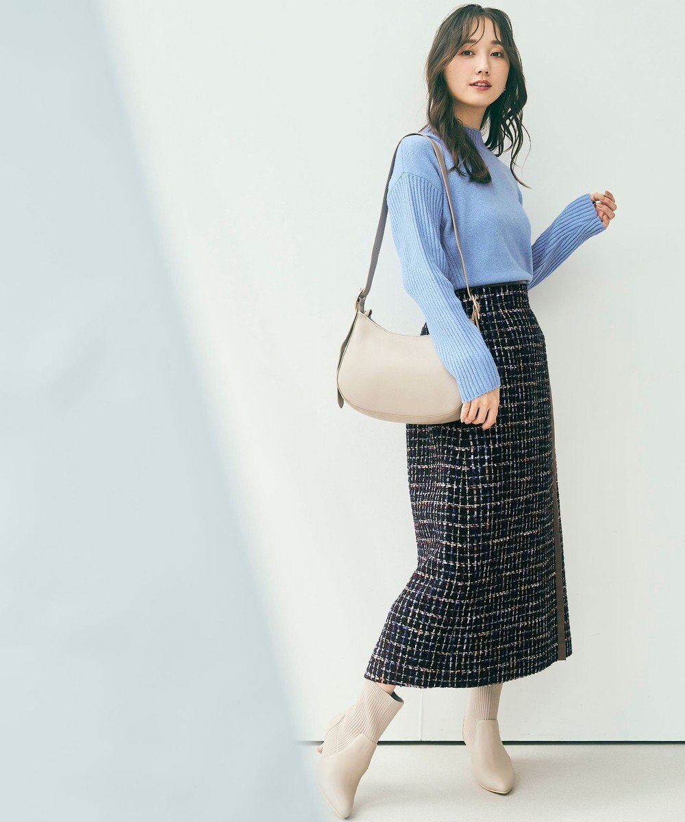 ANY SIS 【23.0~24.5cm】リブポインテッド ブーツ 