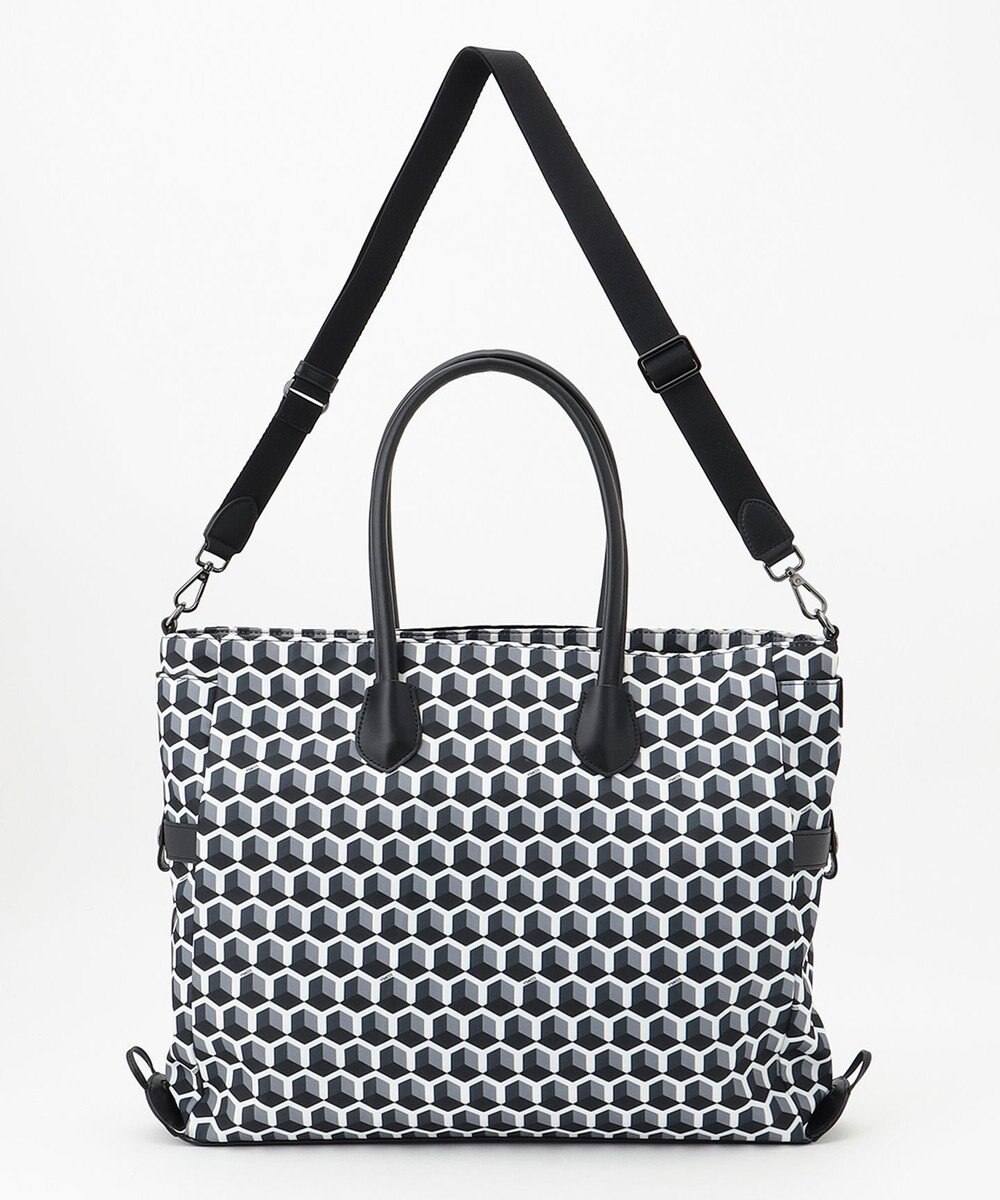 Y'SACCS キュービックモノグラム　2WAYトート　Mサイズ 