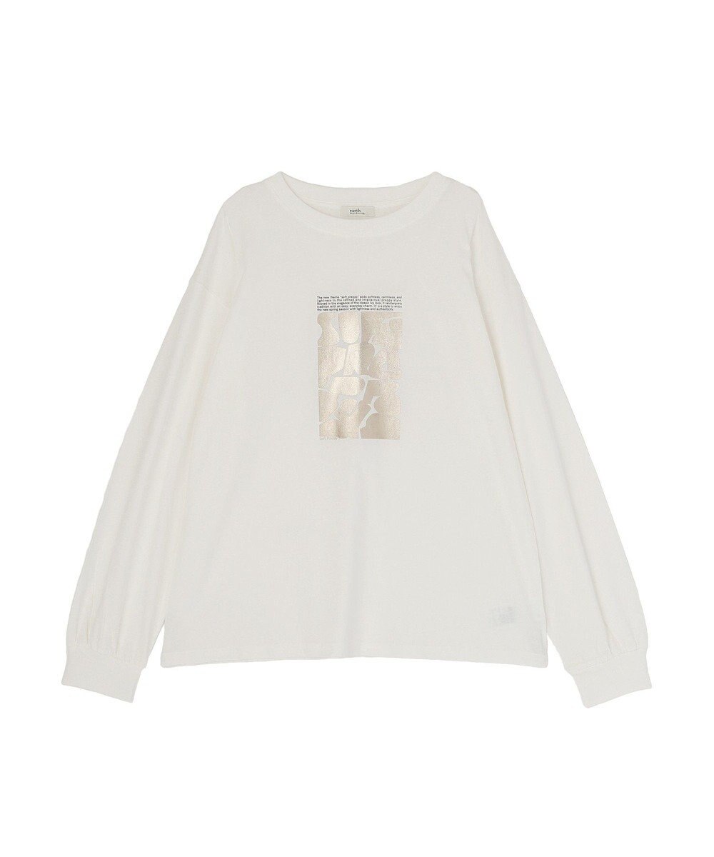 earth music&ecology 【綿100％】アソートグラフィックロンＴ 