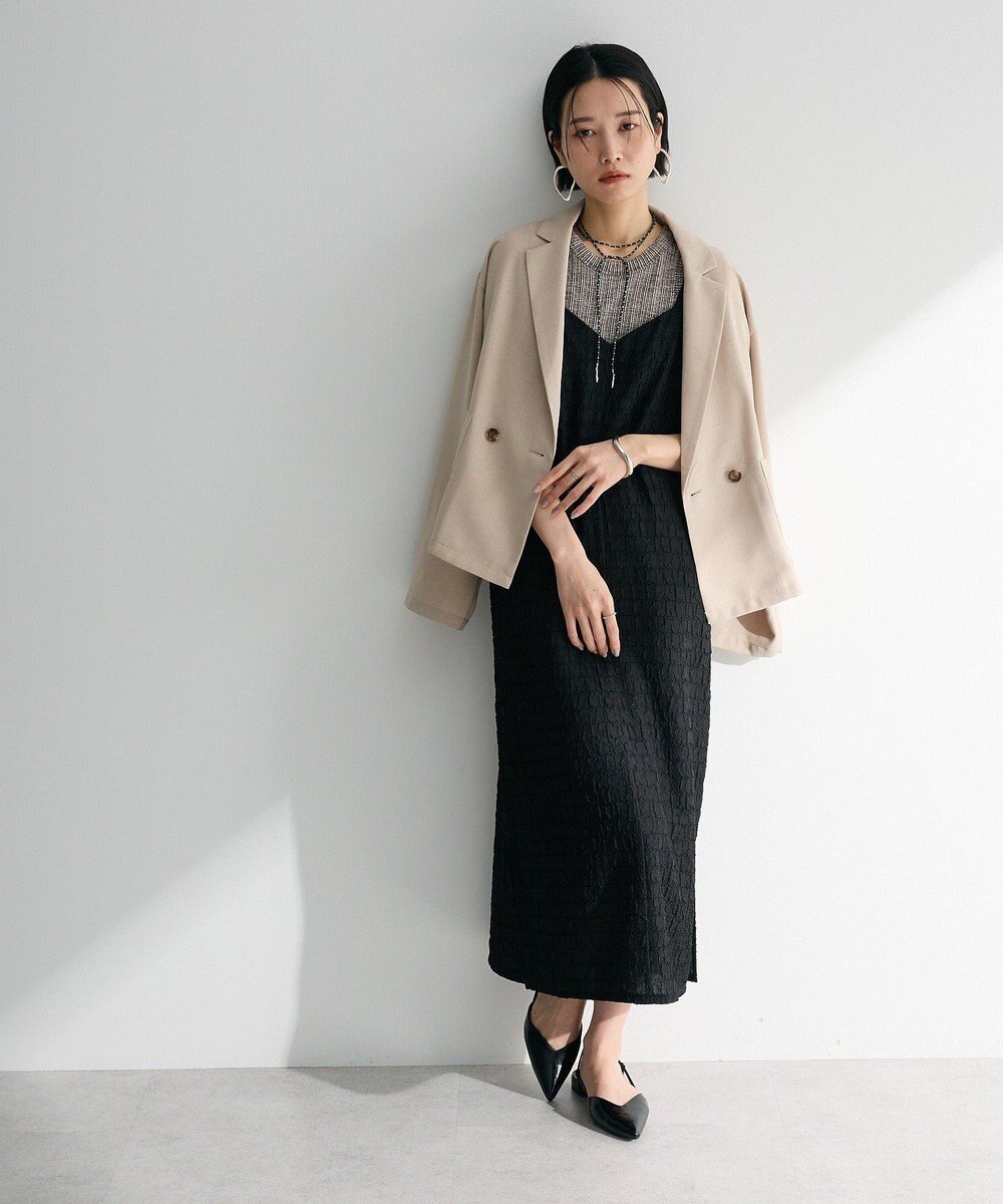 Green Parks 表面感キャミワンピース 