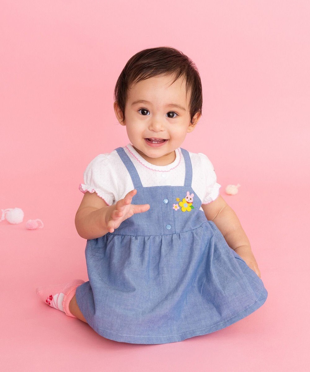 MIKI HOUSE HOT BISCUITS ショートオール＆ソックスギフトセット【BOX付き】 