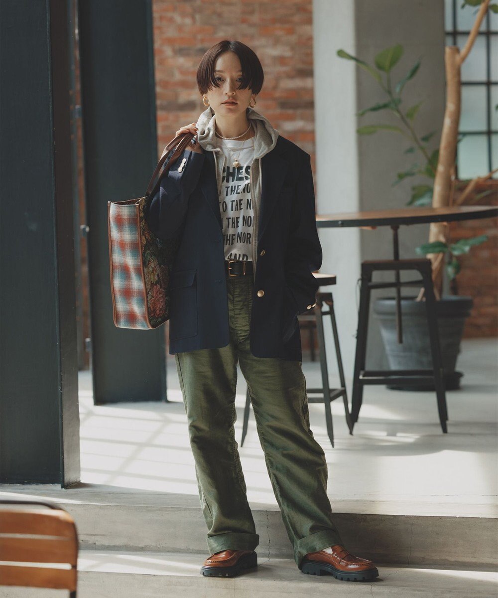 #Newans 【高山都さんコラボ】オーバーサイズテーラードジャケット 