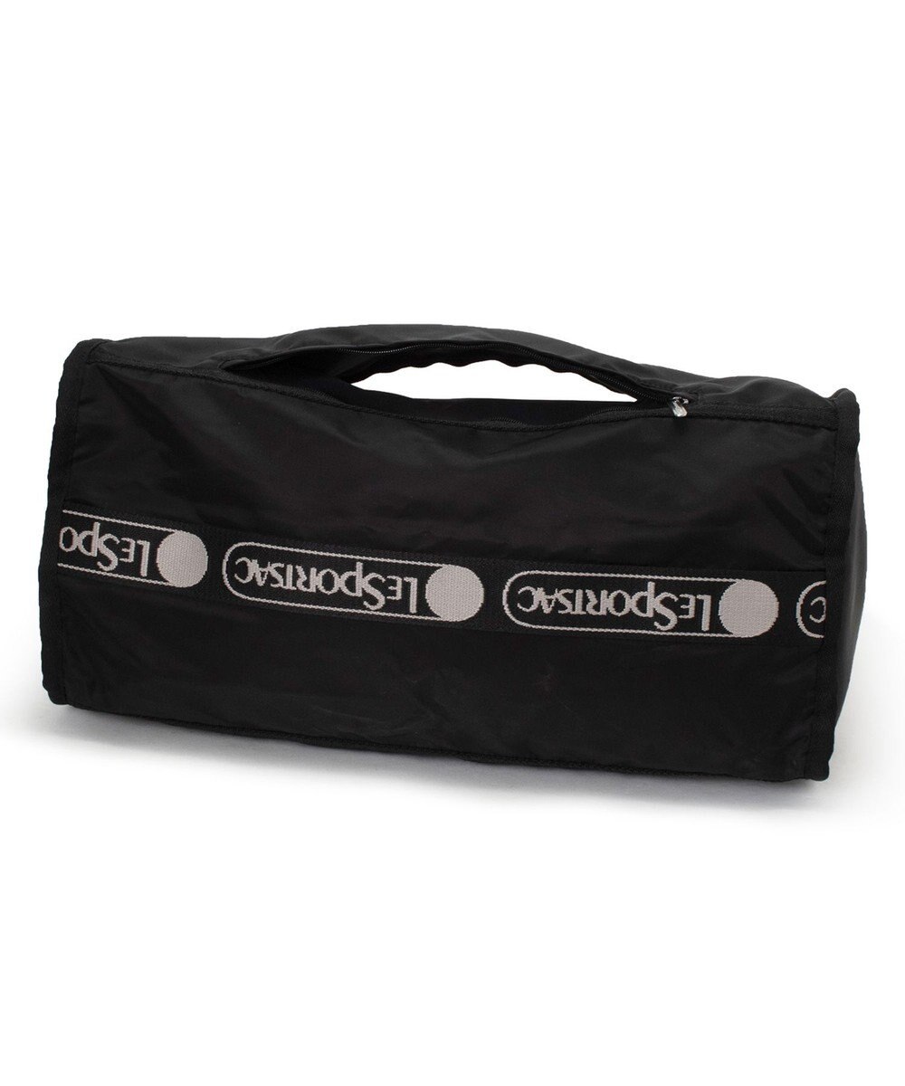 LeSportsac DELUXE MED WEEKENDER MH/ロゴジャガードブラックスナイデル 