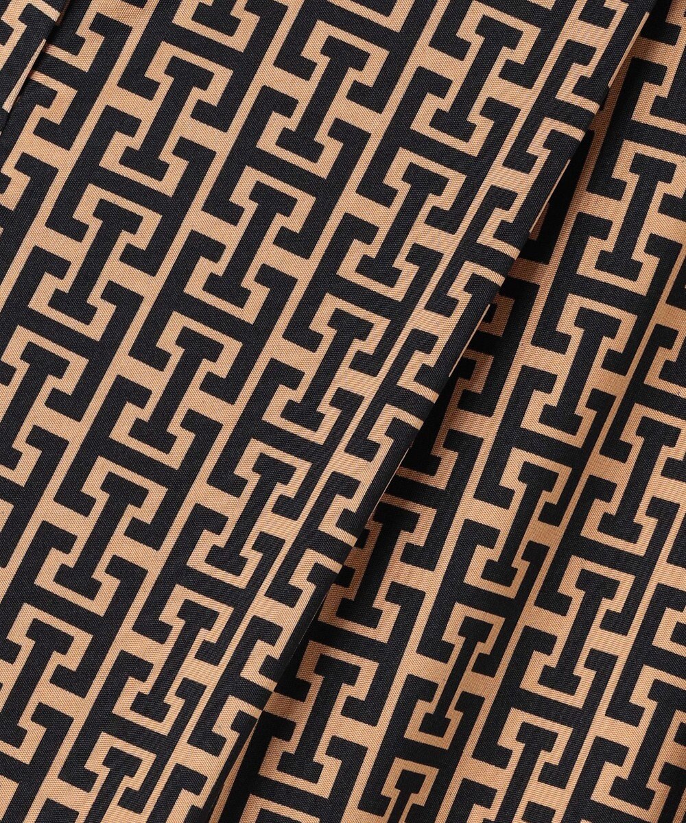 ICB L 【30th ANNIVERSARY】 モノグラムプリントスムース ワイドパンツ 