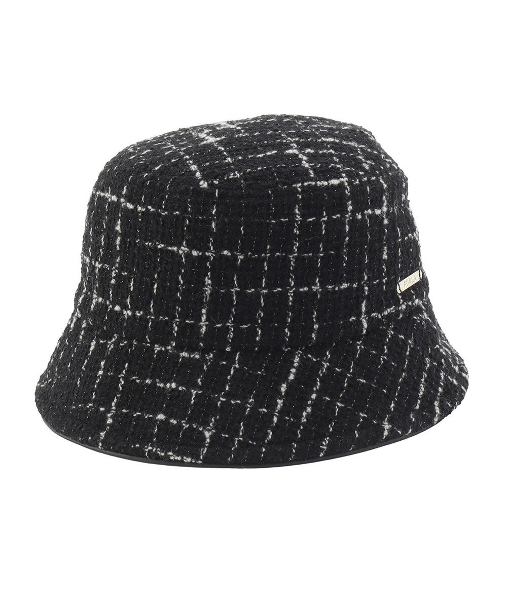 MOONBAT FURLA 【日本製】チェックツイード バケットハット 