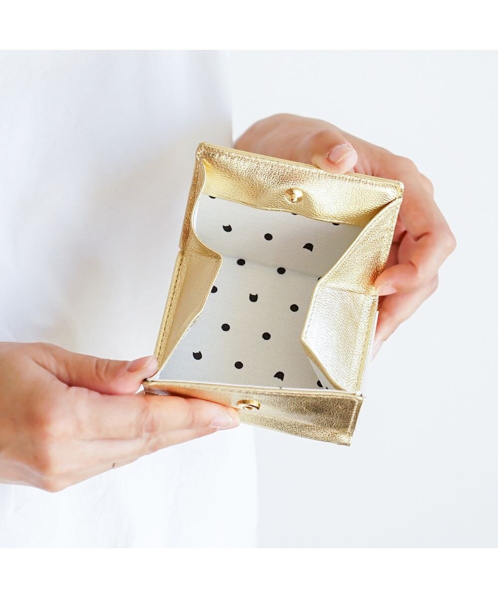 tsumori chisato CARRY ドロップス　ミニ財布　3つ折り 【かわいいデザイン！本革のやわらかな風合い】 