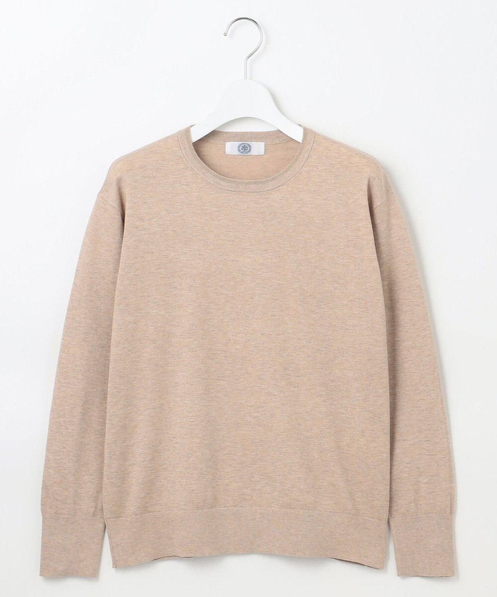 J.PRESS LADIES L 【洗える】スパーク ラメ配色 ニット 