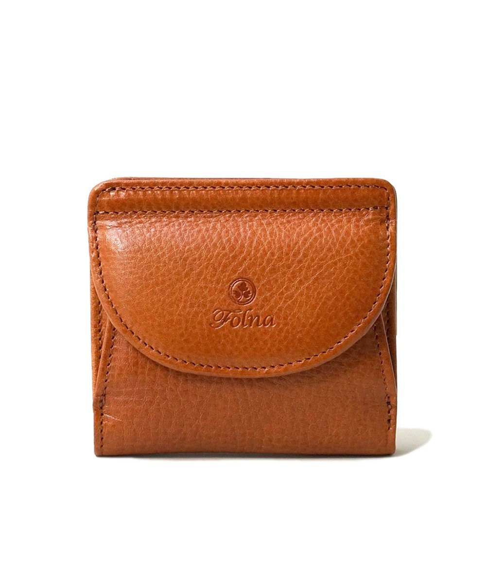 FOLNA RD ヌメオイルシュリンク二つ折り財布 