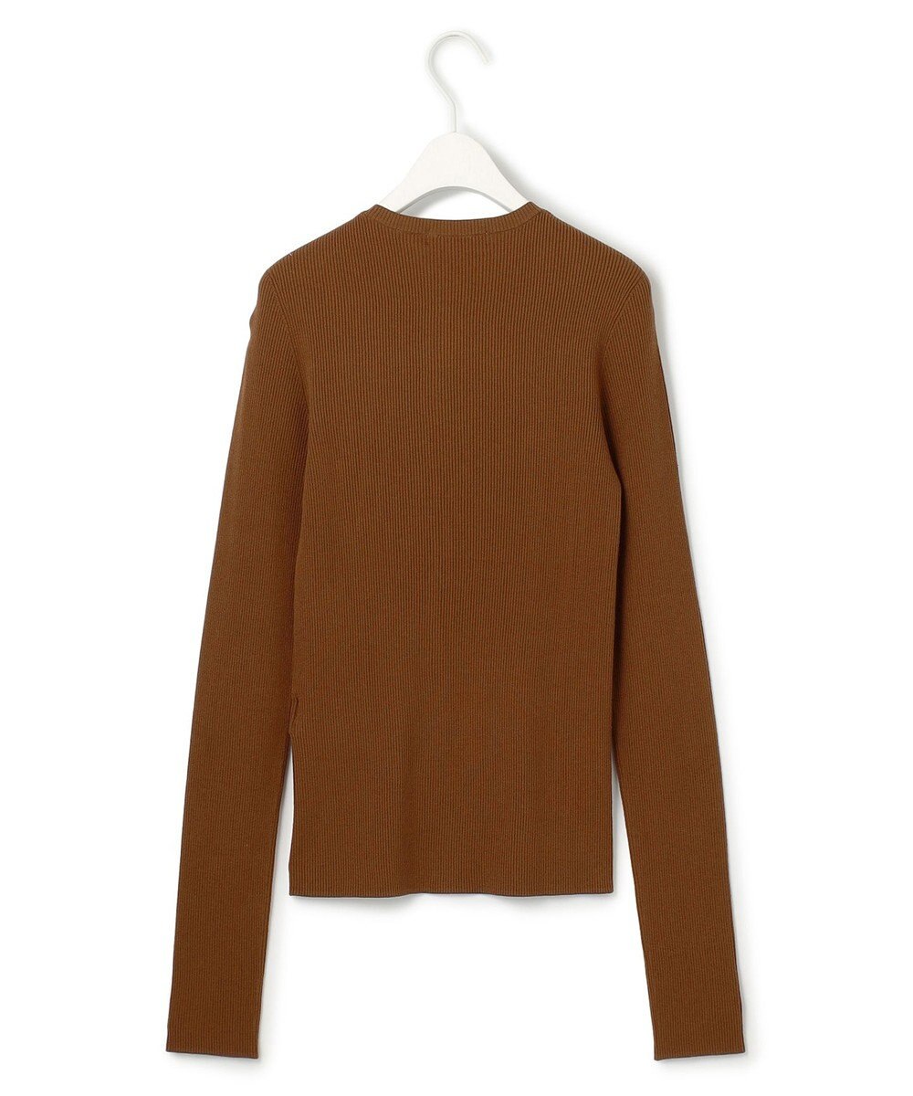 ICB L 【CLASSY.1月号掲載・洗える】ハイゲージリブベーシック プルオーバーニット 