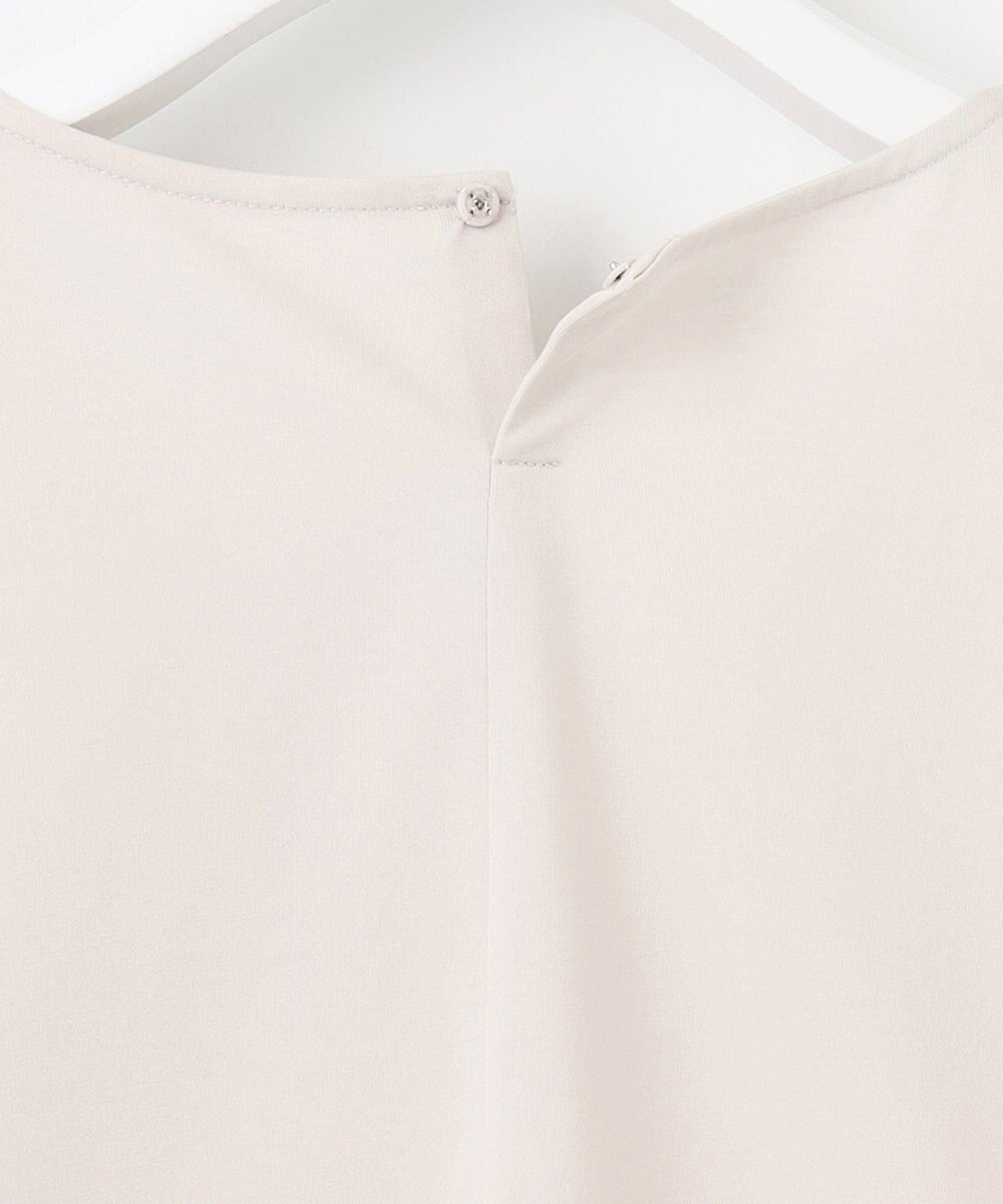 J.PRESS LADIES 【吸水速乾】ピンタックコンビジャージー カットソー 