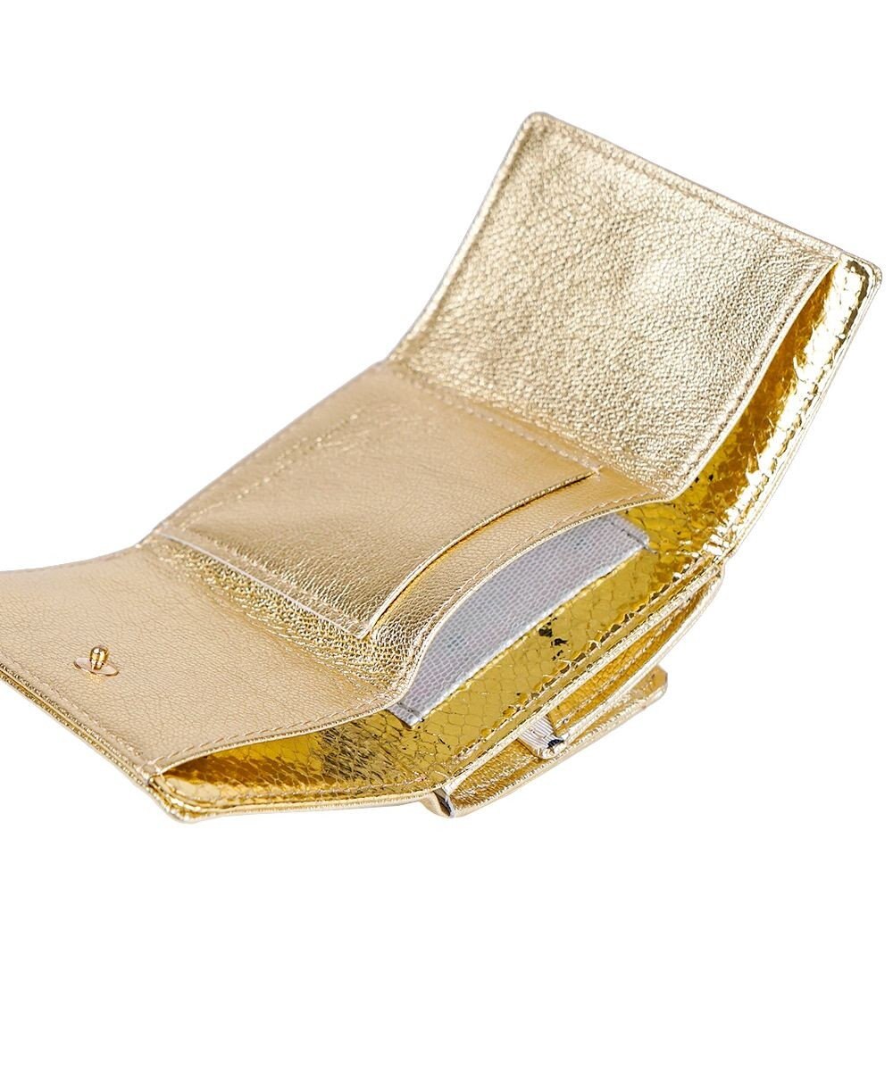 tsumori chisato CARRY ドロップス　ミニ財布　3つ折り 【かわいいデザイン！本革のやわらかな風合い】 