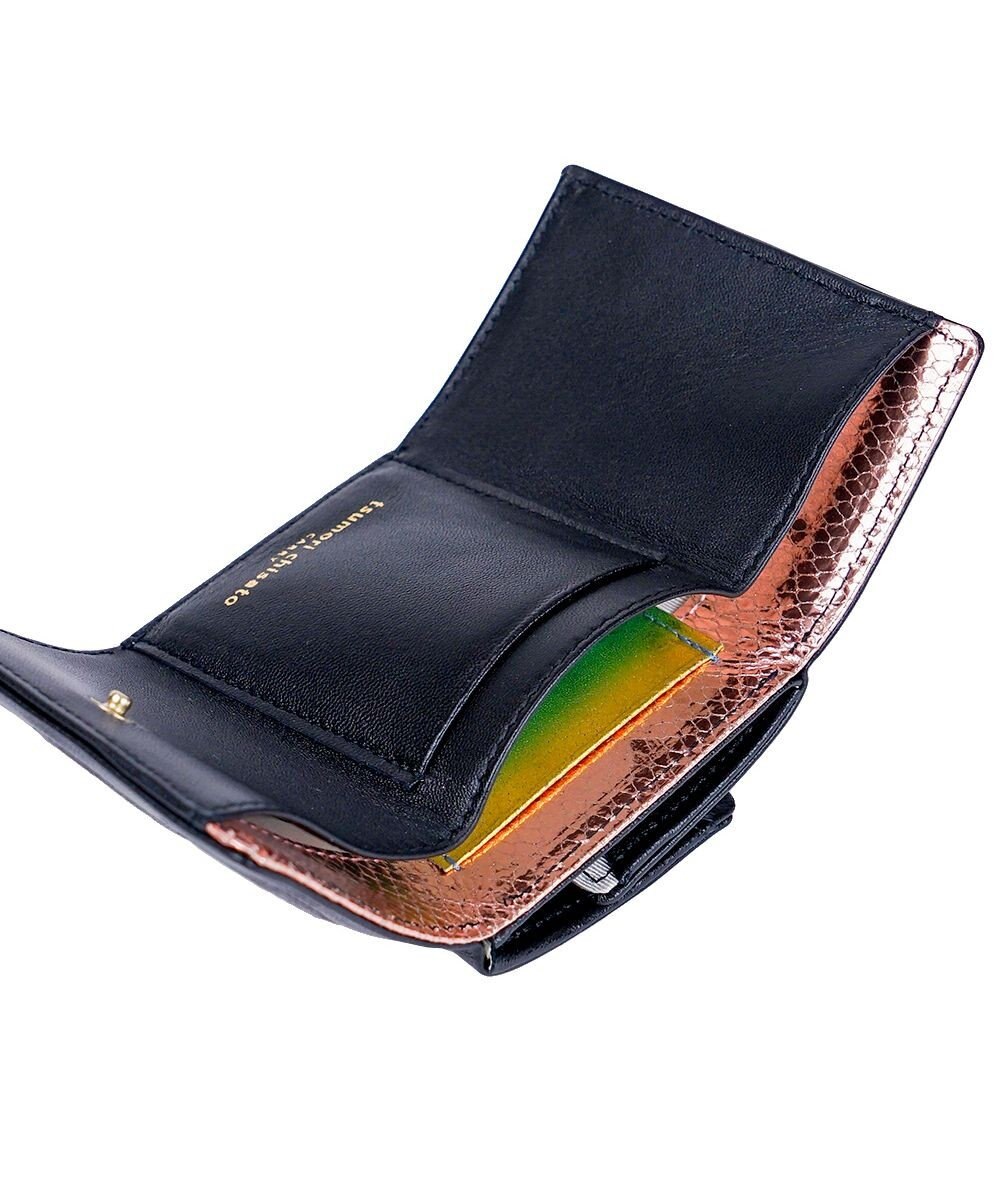 tsumori chisato CARRY ドロップス　ミニ財布　3つ折り 【かわいいデザイン！本革のやわらかな風合い】 
