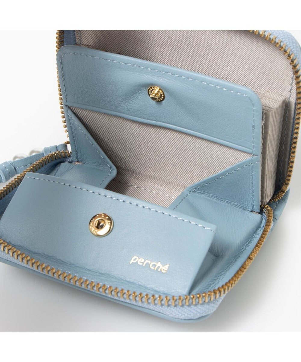 UNBILLION ペルケ perche / シーププリーツ・ジャバラカードウォレット 