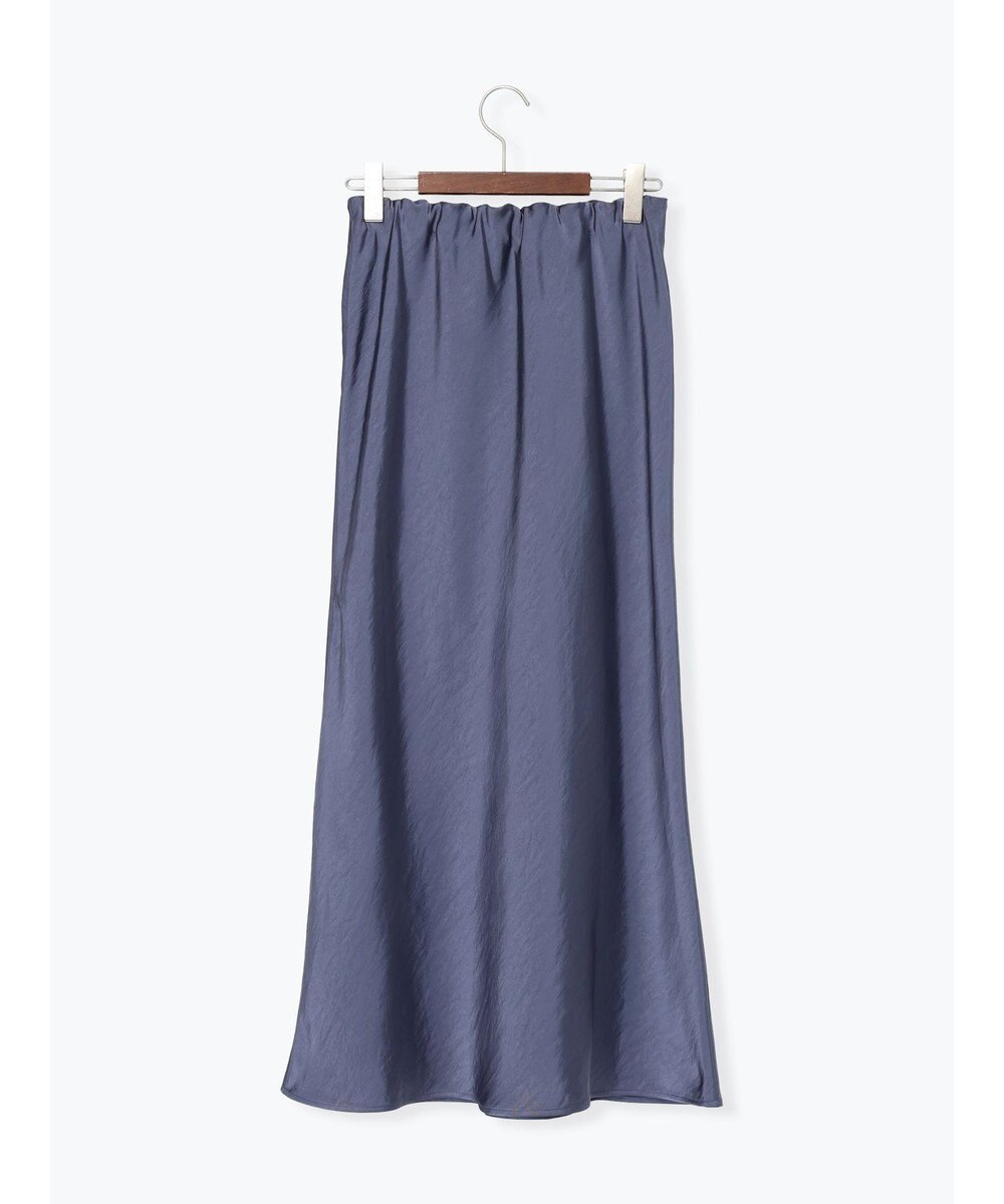 Te chichi バイアスサテンスカート 