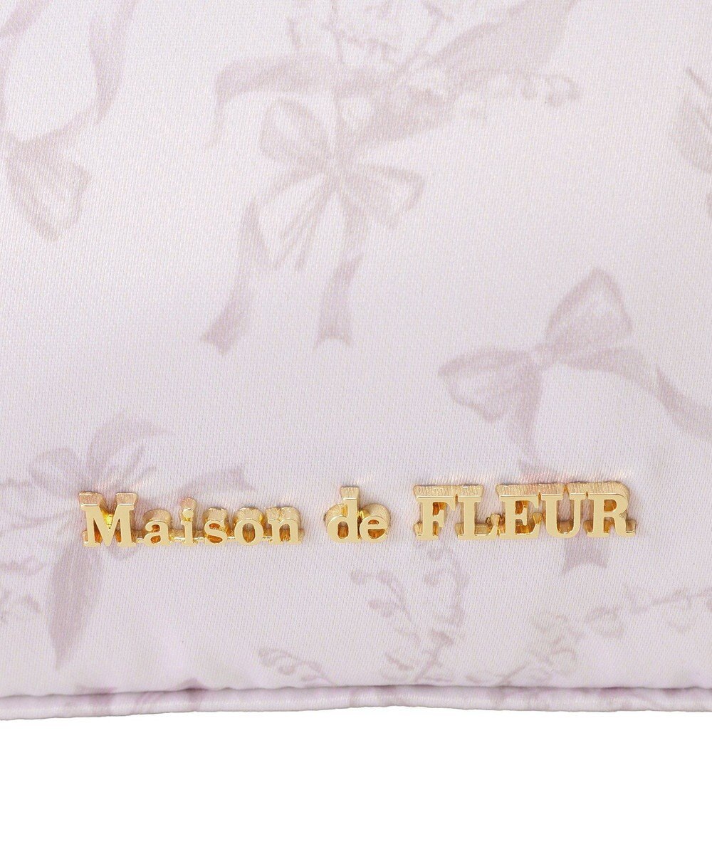 Maison de FLEUR すずらんプリントロングポーチ 