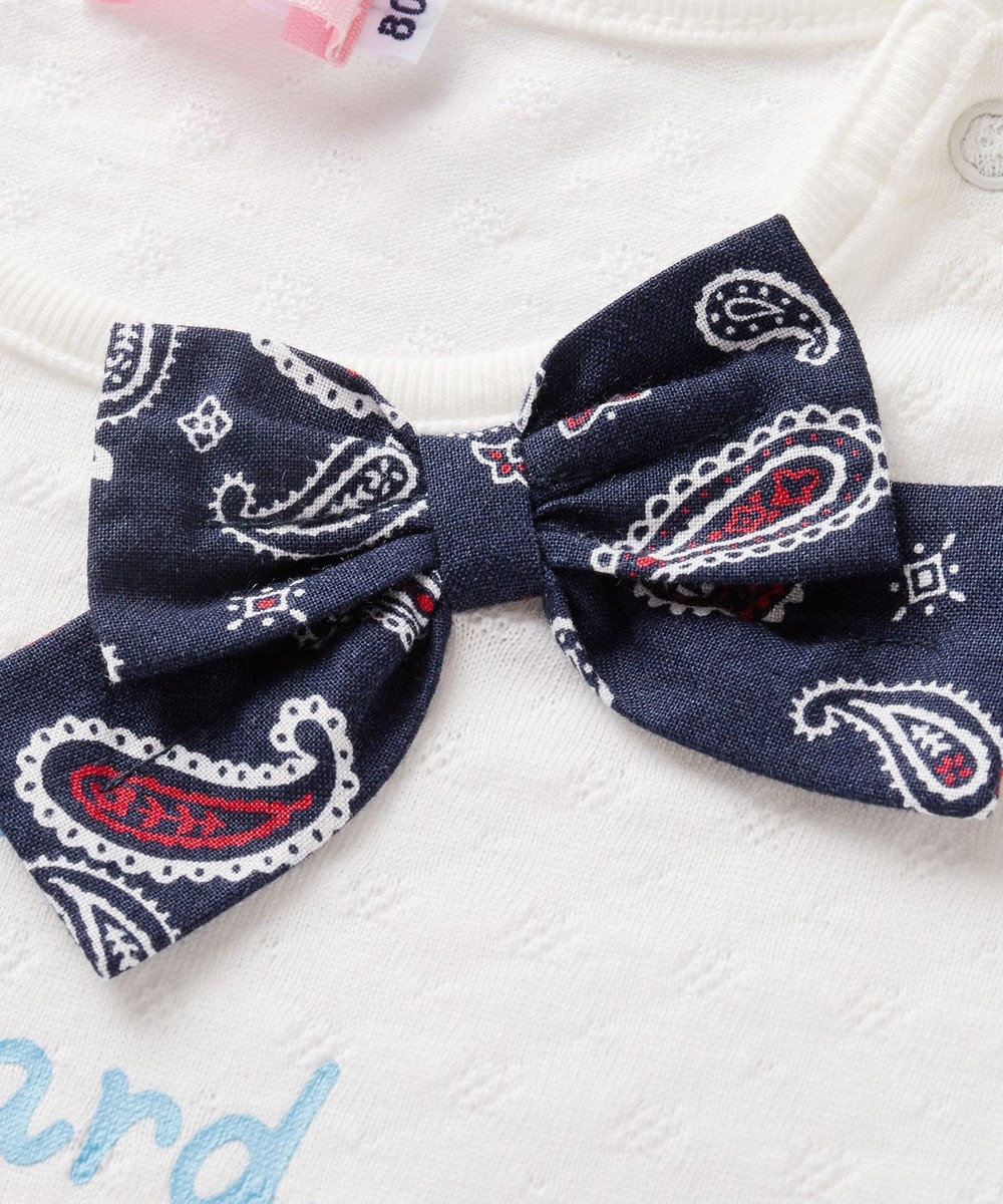 MIKI HOUSE HOT BISCUITS 【80-110cm】 ペイズリー柄 ワンピース 