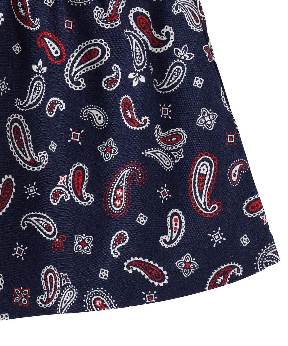 MIKI HOUSE HOT BISCUITS 【80-110cm】 ペイズリー柄 ワンピース 